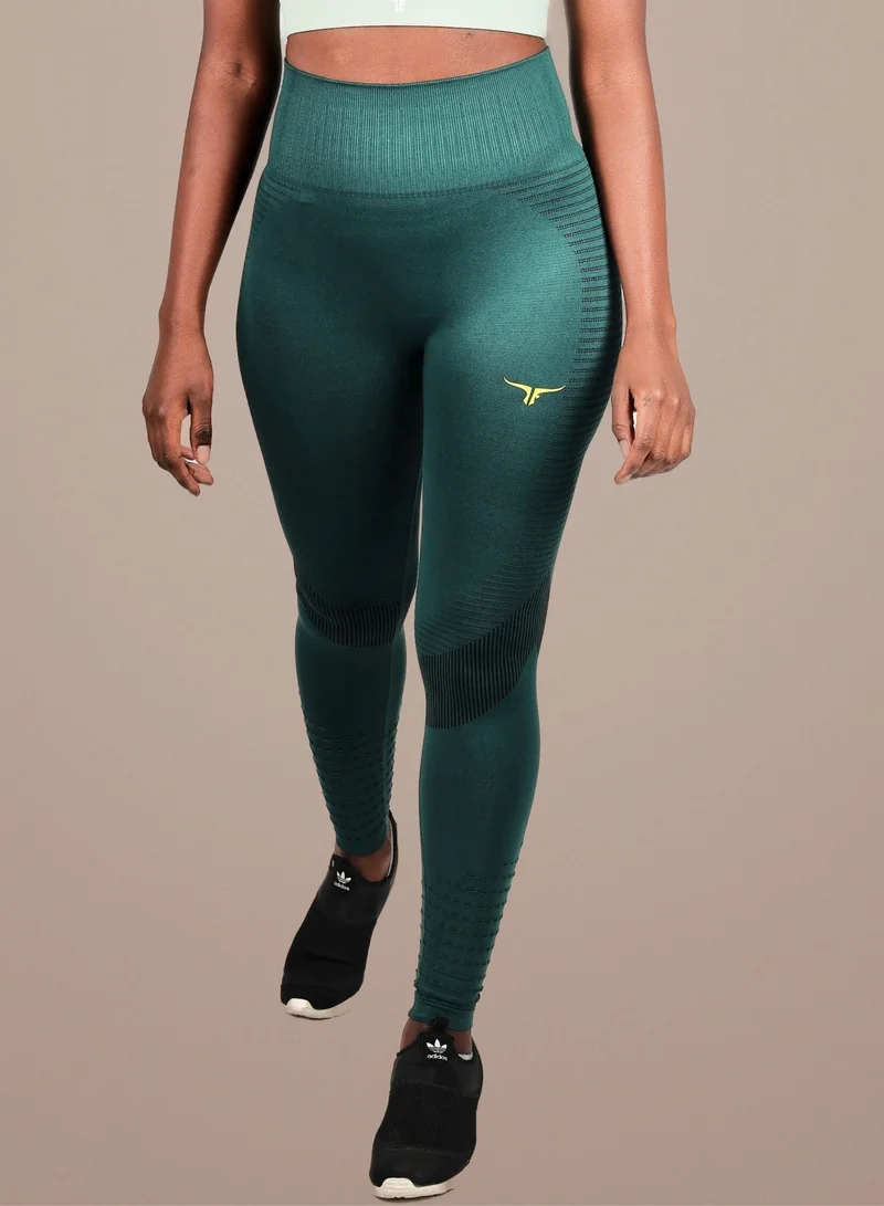 ثوجفيت سبين فيت ليجنز خصر عالي بفتحات - أخضر